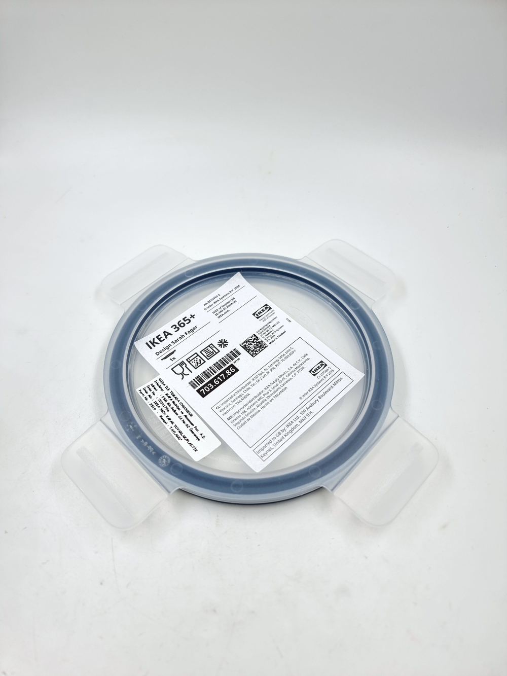 IKEA 365+ Крышка круглая, пластик, 14 см (из Финляндии)