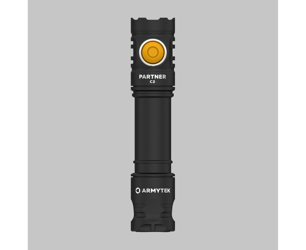 Фонарь светодиодный тактический Armytek Partner C2 Magnet USB, теплый свет, 1020 лм, аккумулятор