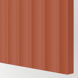 IKEA TERRSJÖ  (ИКЕА ТЕРРШЁ)  -  Дверь - красно-коричневый волнистая фактура 40х40 см
