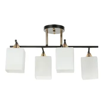Люстра потолочная 4*E27 A4071PL-4BK белый/черный Merope Arte Lamp