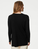 Длинный кардиган прямого кроя - Marks & Spencer