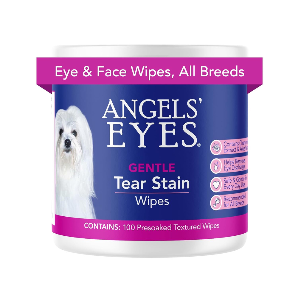 Angels' Eyes Gentle Tear Stain Wipes / Влажные диски