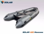 Лодка надувная моторная solar-480 к