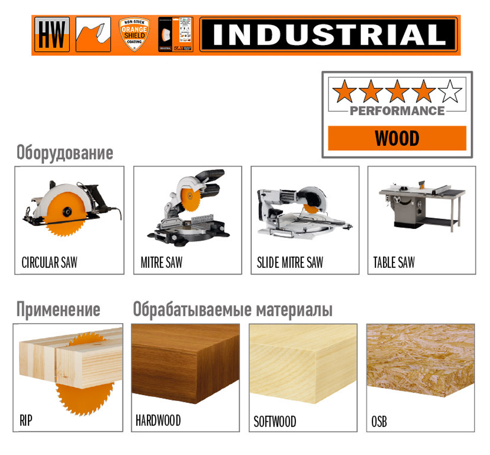 Диск пильный CMT 210 x 30 x 2,8 / 1,8 20° 10° ATB Z=24 продольное пиление 290.210.24M
