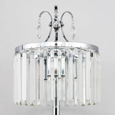 Citilux Инга CL335831 Настольная лампа хрустальная Хром