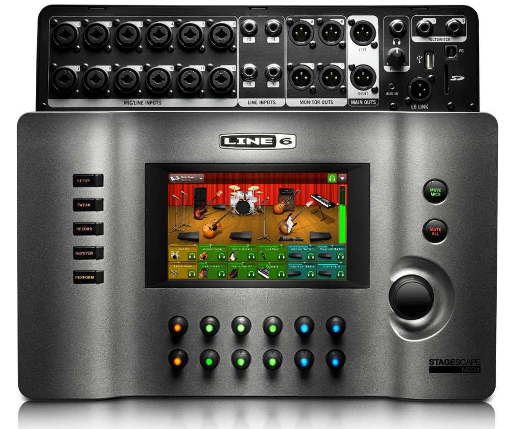 LINE 6 STAGESCAPE M20D цифровой микшерный пульт