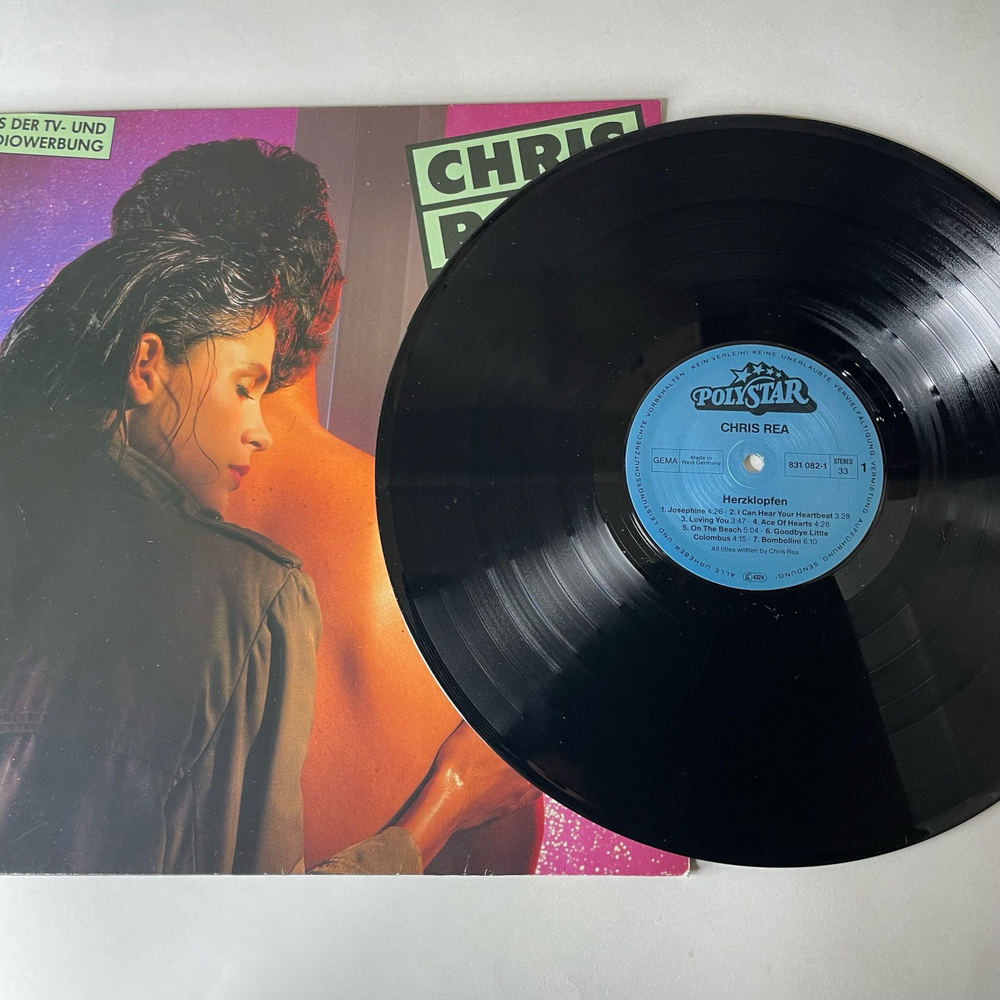 Винтажная виниловая пластинка LP Сборник Chris Rea Herzklopfen (Германия 1986) Josephine