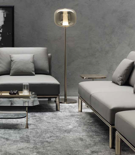 Floor design lamp Dusk by Ghidini
