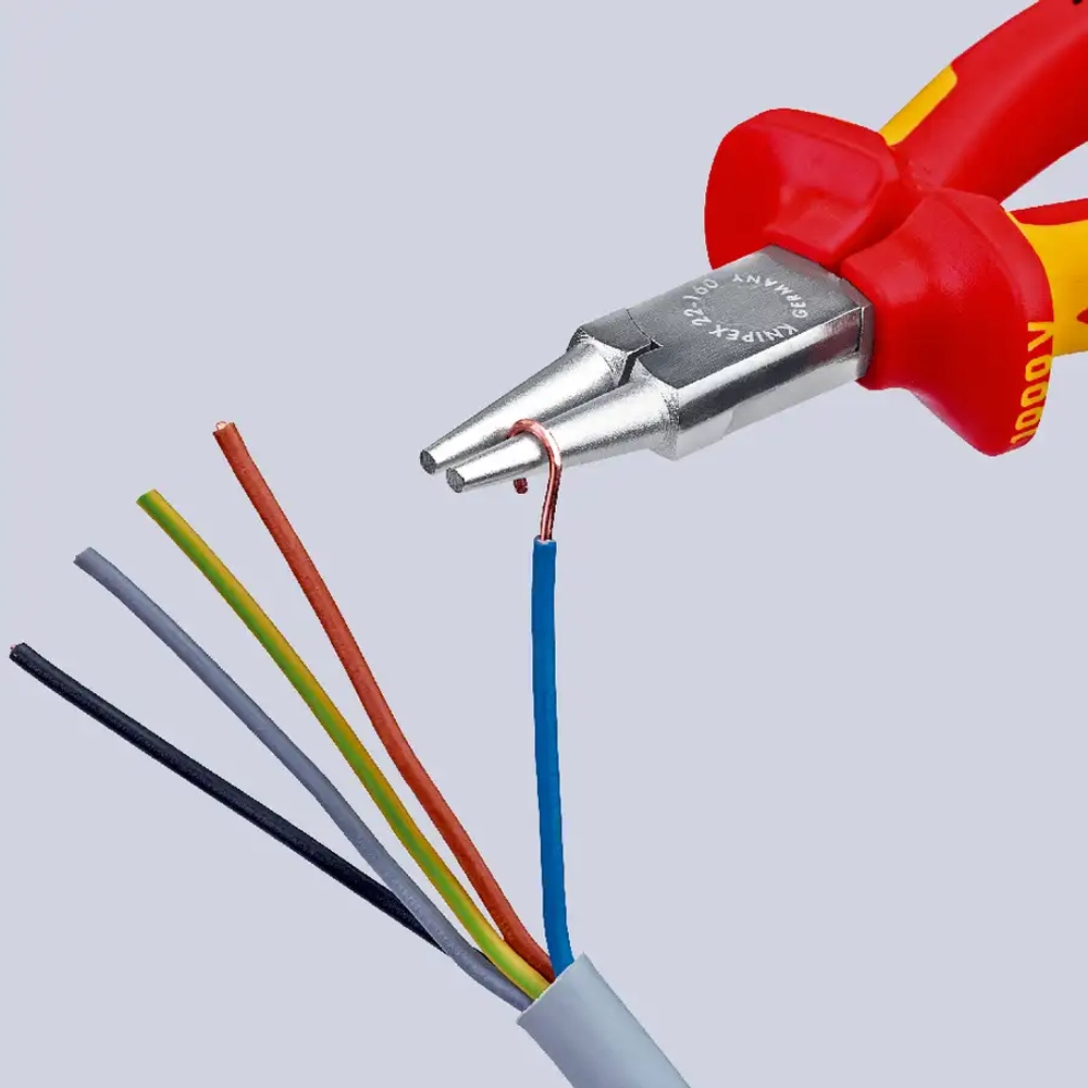 Круглогубцы хромированные 160 мм Knipex 22 06 160