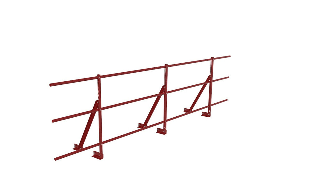 Кровельное ограждение Fachmann KO/ECO/800-3-3000 Фальцевый крепеж RAL