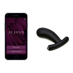 Черный вибромассажер простаты Nuo Vibrating Butt Plug - 10 см. (Цвет: черный)