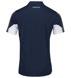 Мужское теннисное поло Head Club 22 Tech Polo Shirt M - dark blue