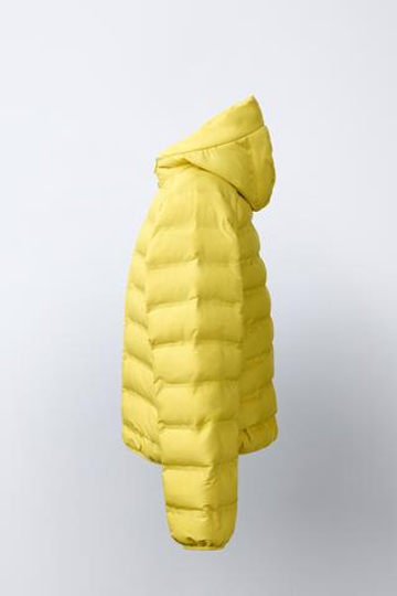 ZARA УЛЬТРАЛЕГКАЯ КУРТКА WATER REPELLENT, ЖЕЛТЫЙ