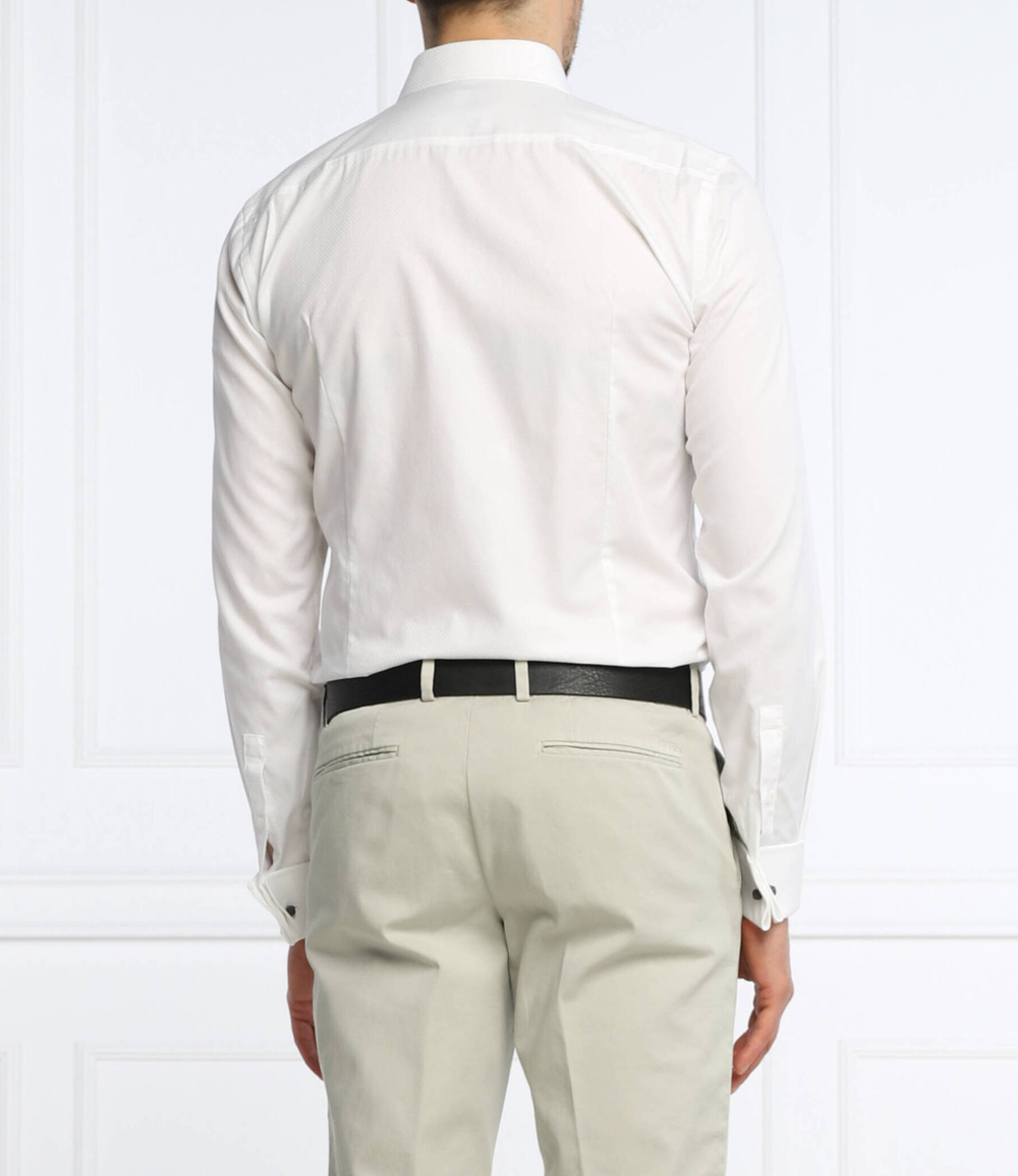 рубашка h-hank-spread-dc-214 BOSS BLACK - белый(50469694)