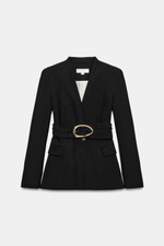 БЛЕЙЗЕР С ПОЯСОМ И ПРЯЖКОЙ — ZARA