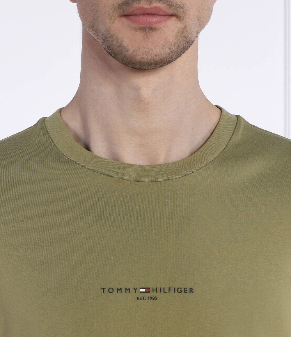 Футболка Tommy Hilfiger - оливковый(MW0MW32584)