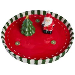 БЛЮДО СЕРВИРОВОЧНОЕ КОЛЛЕКЦИЯ "CHRISTMAS GIFT" 25*25*8,5 СМ