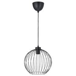 IKEA GRINDFALLET  (ИКЕА ГРИНДФАЛЛЕТ)  -  Подвесной светильник, черный, 30 см
