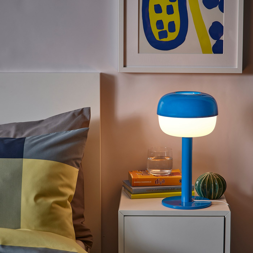 IKEA SOLHETTA  (ИКЕА СОЛХЕТТА)  -  Лампа светодиодная E14 470 люмен — шар опаловый белый