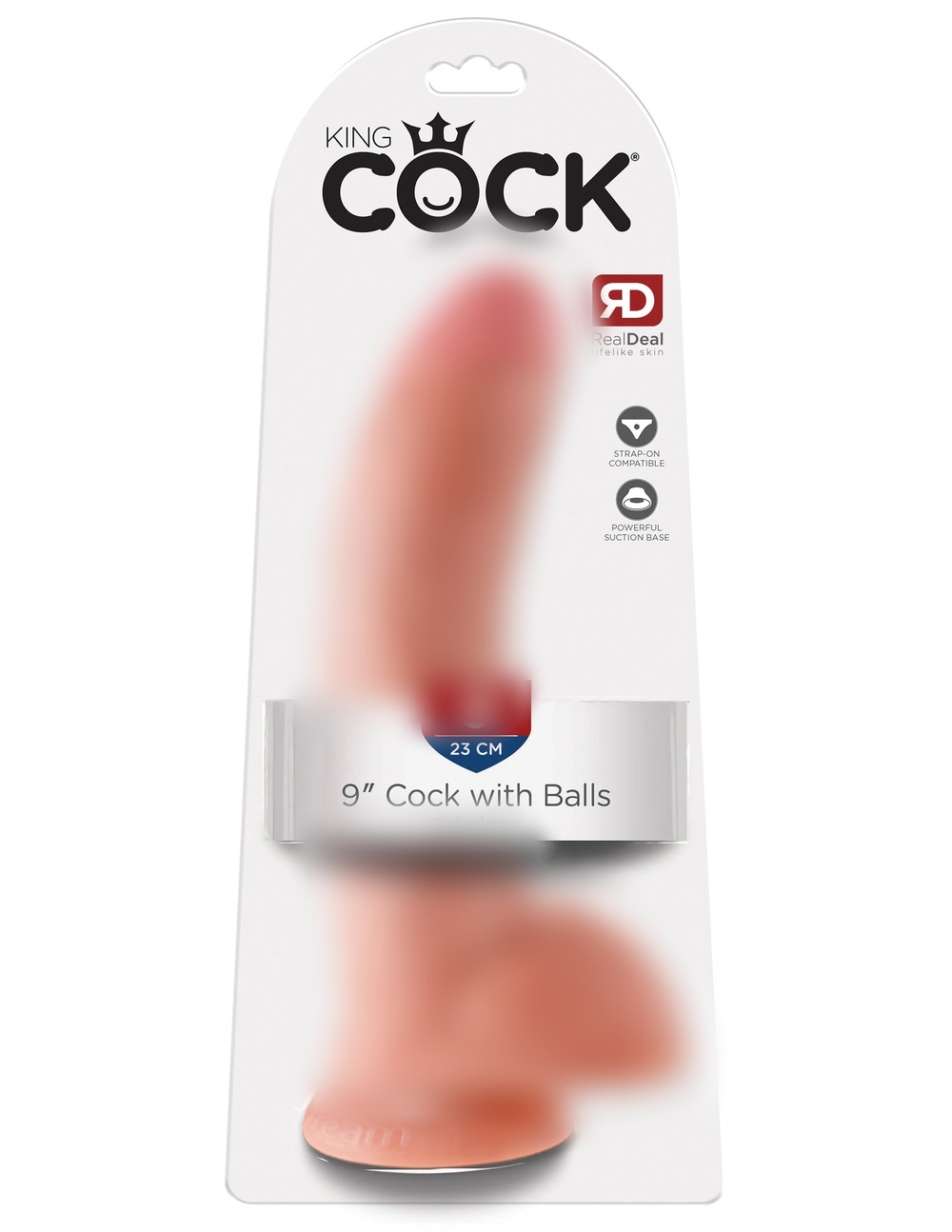 Фаллоимитатор King Cock 9" Cock with Balls - Flesh Pipedream 550821PD