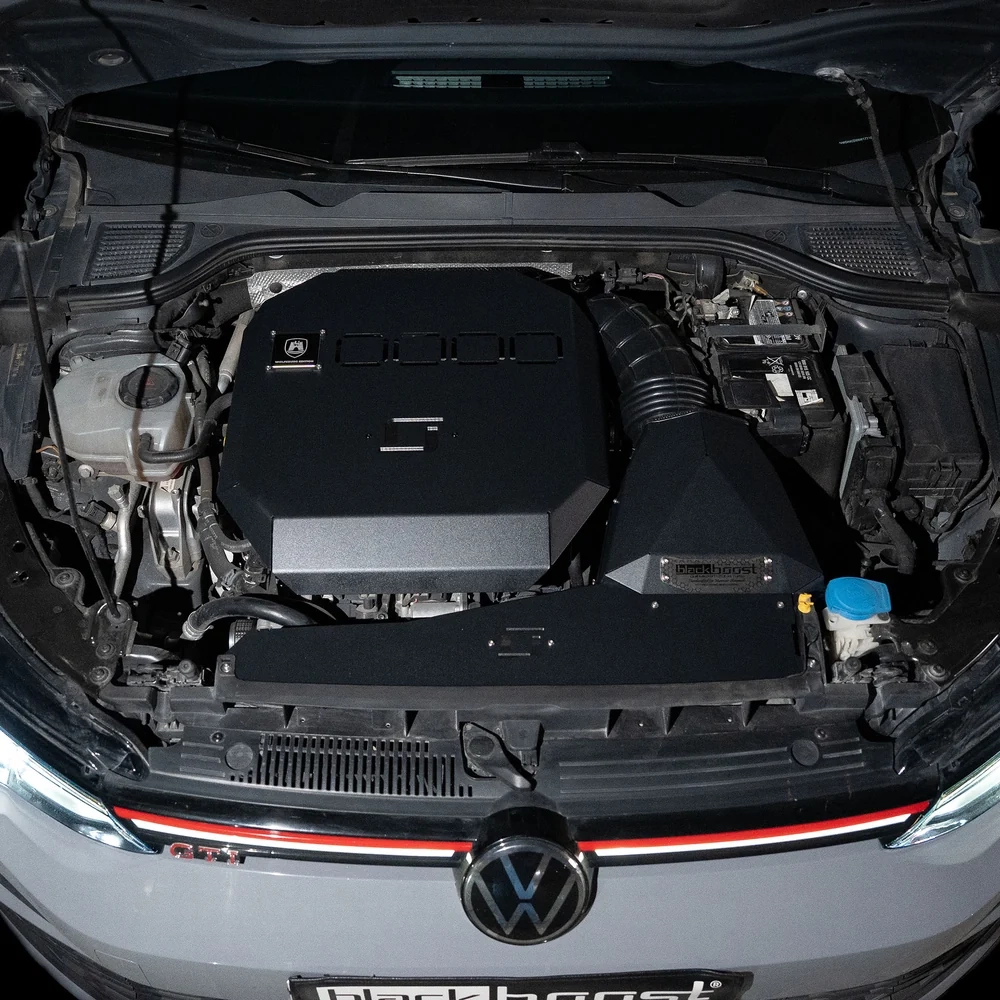Система холодного впуска BlackBoost для Volkswagen Golf GTI/R MK8/8.5 и Audi A3/S3 8Y Gen4 EA888.3 MQB Cold Air Intake System