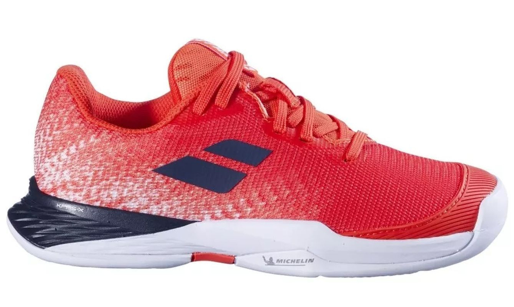 детские Кроссовки теннисные Babolat Jet Mach 3 Junior All Court - красный