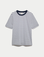 Футболка с коротким рукавом из чистого хлопка T41007391 - Marks & Spencer