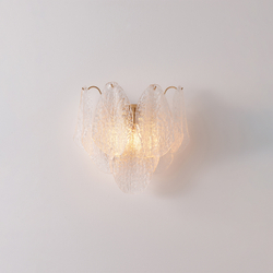 Бра Crystal Lux EMILIA AP2 BRASS