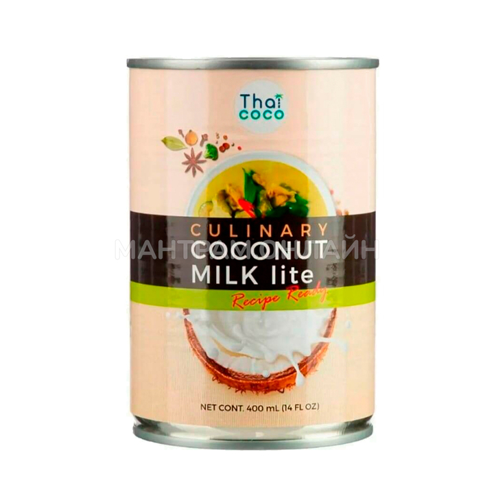 Кокосовое молоко Thai Coco Culinary Coconut Milk Lite (жирность 5-7%) 400 мл