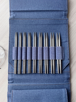 Набор съемных стандартных спиц 12см/5пар Flight Mini Denim Lykke
