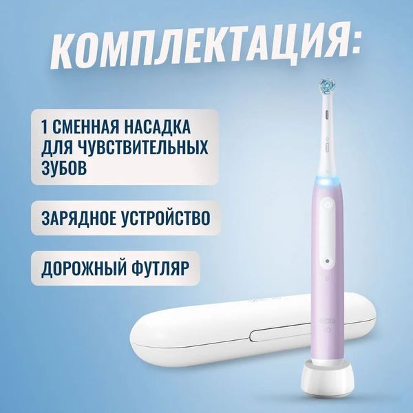 Зубная щетка Braun Oral-B Series iOG4.1B6.2DK Lavender