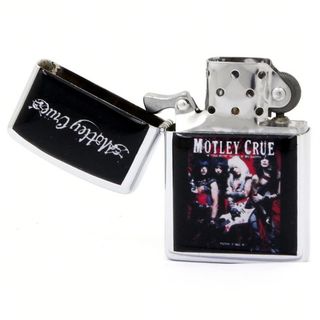 Зажигалка сувенирная Motley Crue группа (515)