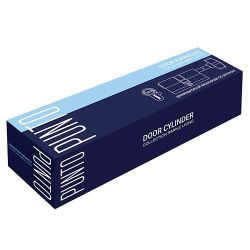 Цилиндровый механизм со штоком PUNTO Z407/90 mm (55+10+25) CP хром 5кл. /37815/
