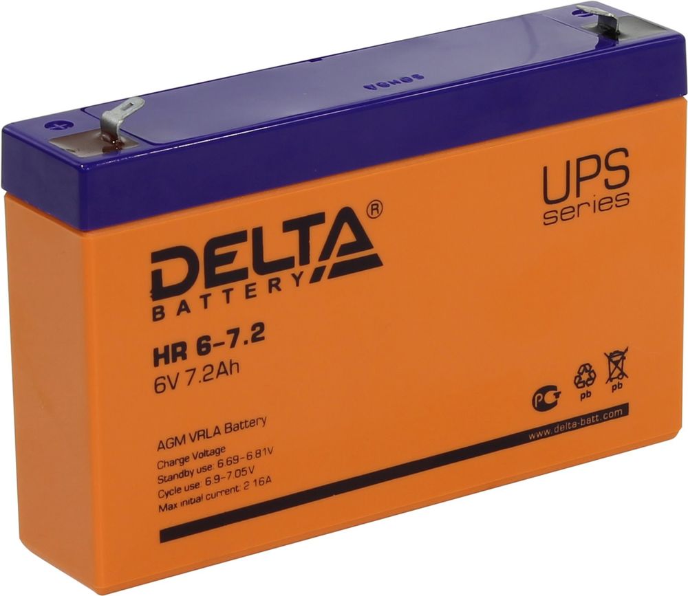 DELTA HR 6-7.2 аккумулятор DELTA HR 6-7.2 аккумулятор