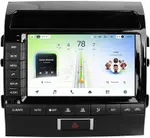 Магнитола для Toyota Land Cruiser 200 2012-2015 (климат на ШГУ) - Teyes CC4L монитор 9" IPS, Android 14, Быстрая, Snapdragon 662, CarPlay, 4G SIM-слот