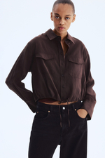 Рубашка со стягивающим шнурком - H&M