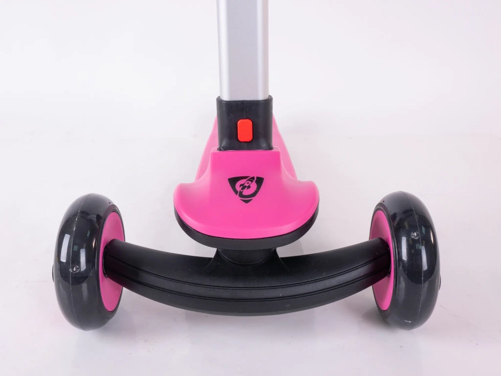 Самокат ТТ Shattle pink 1/4 розовый