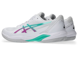 Теннисные кроссовки Asics Solution Swift FF 2 Clay — white/digital sakura