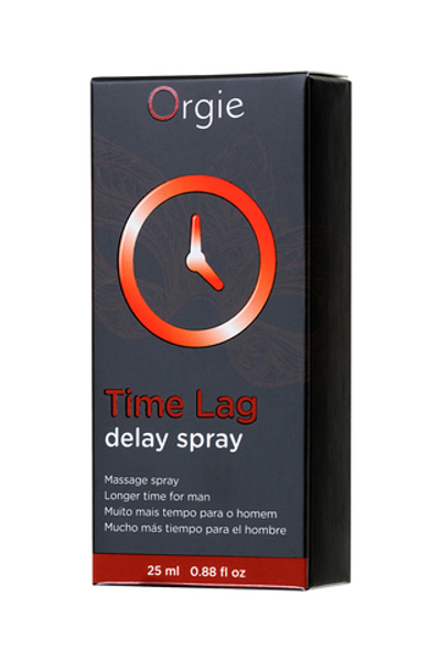 Спрей с охлаждающим эффектом для продления эрекции ORGIE Time lag, 25 мл