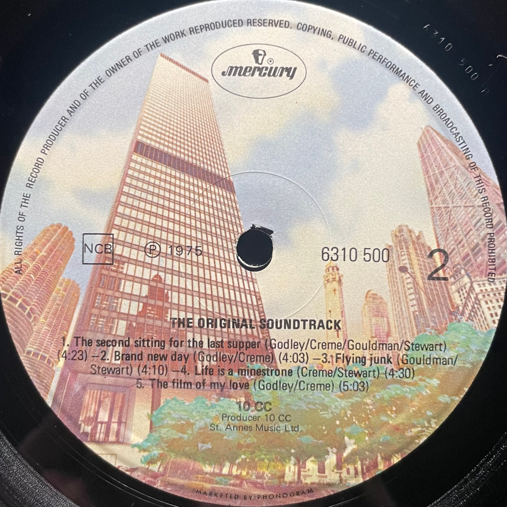 10cc - The Original Soundtrack (Скандинавия 1975г.)