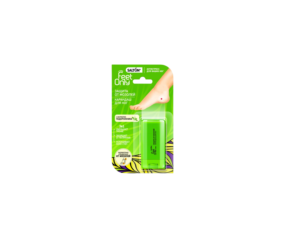 Защита от мозолейКарандаш для ног Salton Feet Only Lady