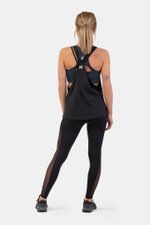 Леггинсы BLACK MESH DESIGN LEGGINGS “BREATHE” 401