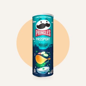 Чипсы Pringles Passport Greek Style Tzatziki со вкусом греческого дзадзики, 165 г (Бельгия)