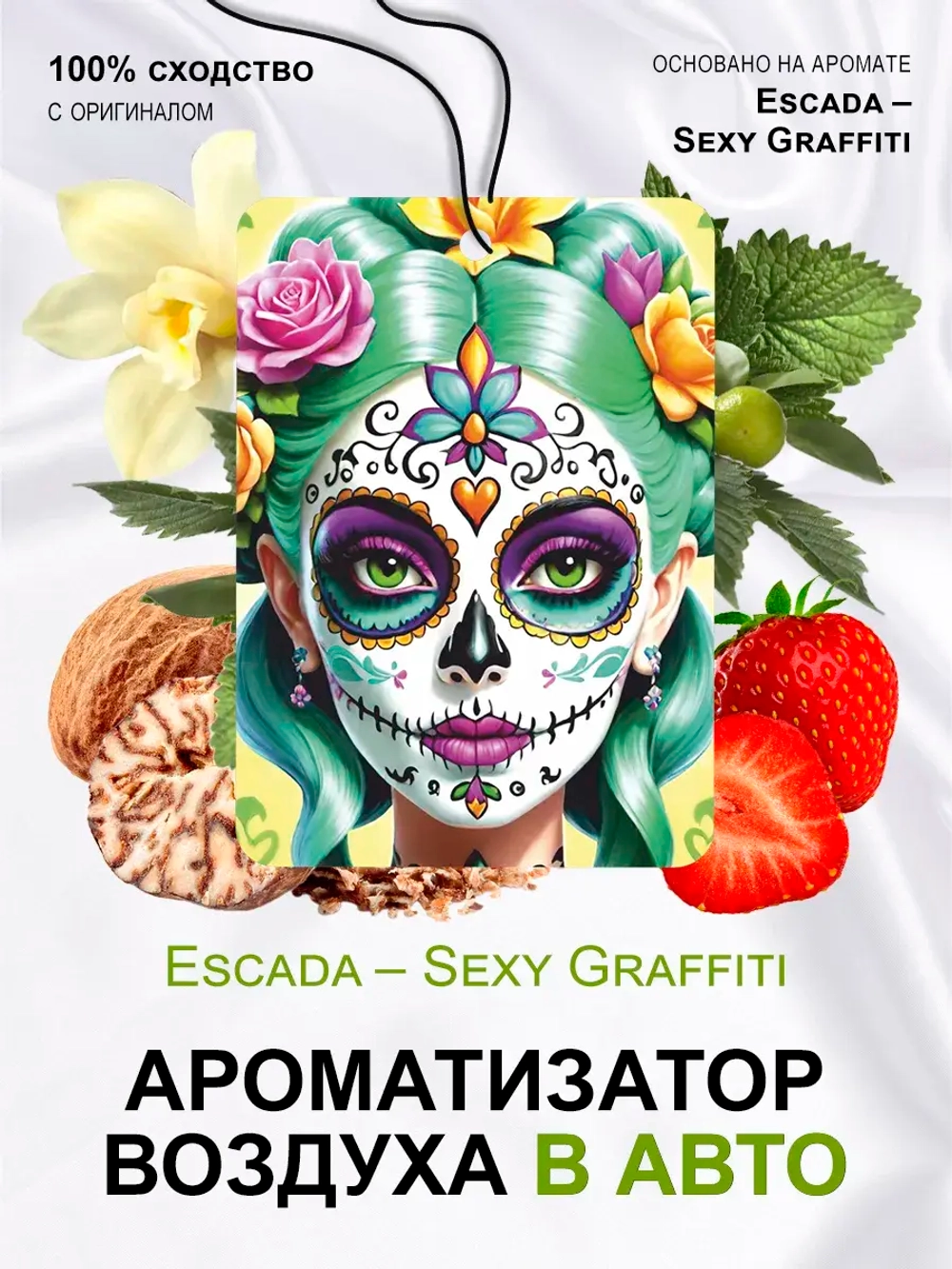 Ароматизатор в машину автопарфюм подвесной набор
