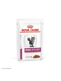 Renal with beef Корм для кошек Говядина 85г*28шт