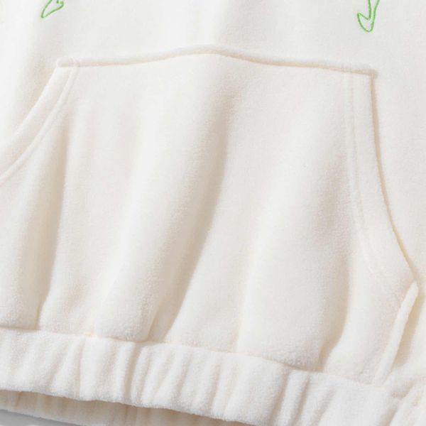 Толстовка Turbo fleece лаймовый / белый - фото 7
