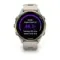 Умные часы Garmin Forerunner 970 Мягкий золотой титан с корпусом и ремешком цвета французский серый