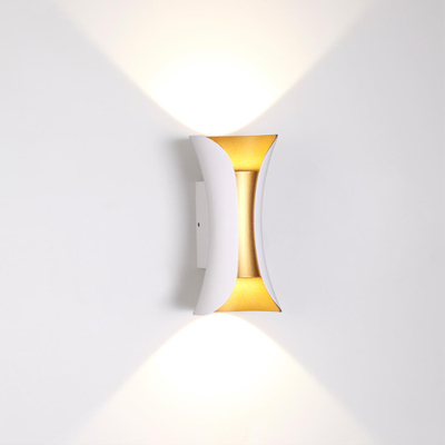 3886/6WG HIGHTECH ODL20 387 бел/золот/металл Настен.светильник LED 4000K 120° 6W 220V IP54 KRISTA