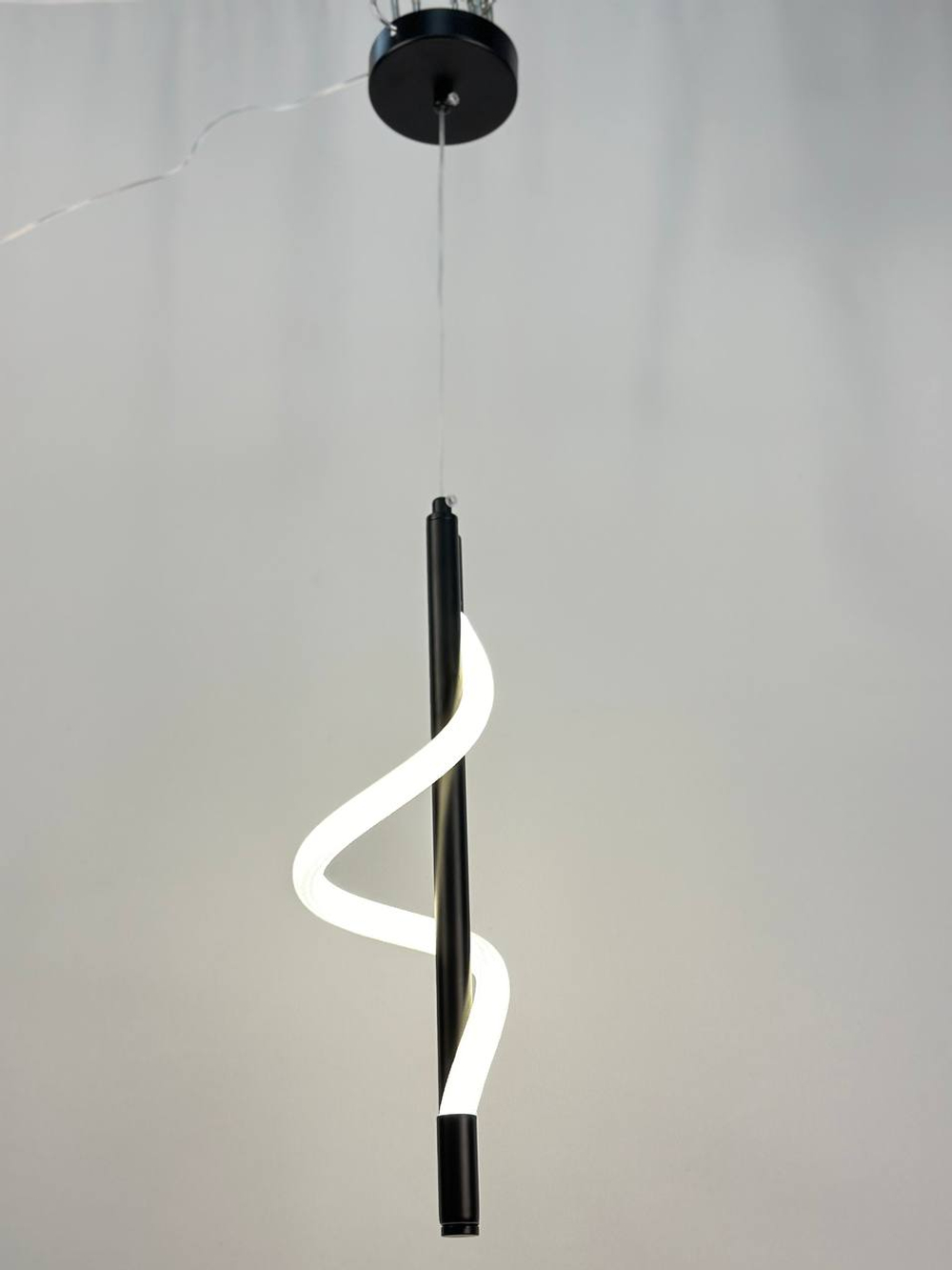 Светильник подвесной Lanbos, LED 10W, черный