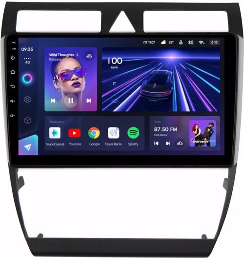 Магнитола для Audi A6 2001-2004 - Teyes CC3 Android 10, Быстрая, CarPlay, SIM-слот